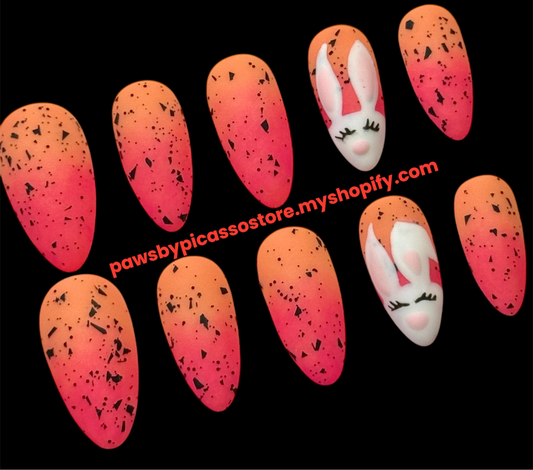 Neon Easter Bunnies - Paws By Picasso Neon Easter Bunnies
