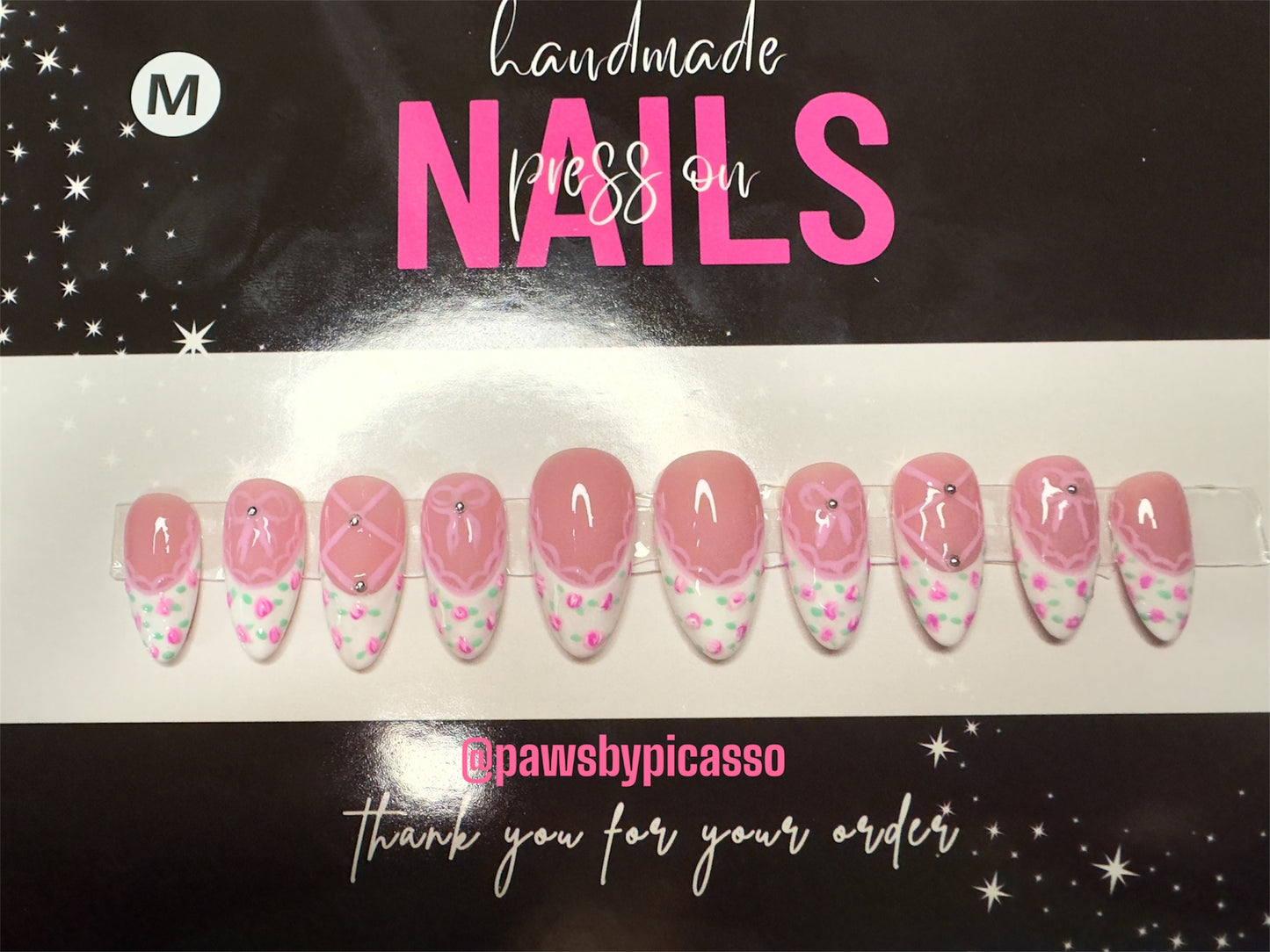 Pink Roses Gel Set - Paws By Picasso Pink Roses Gel Set