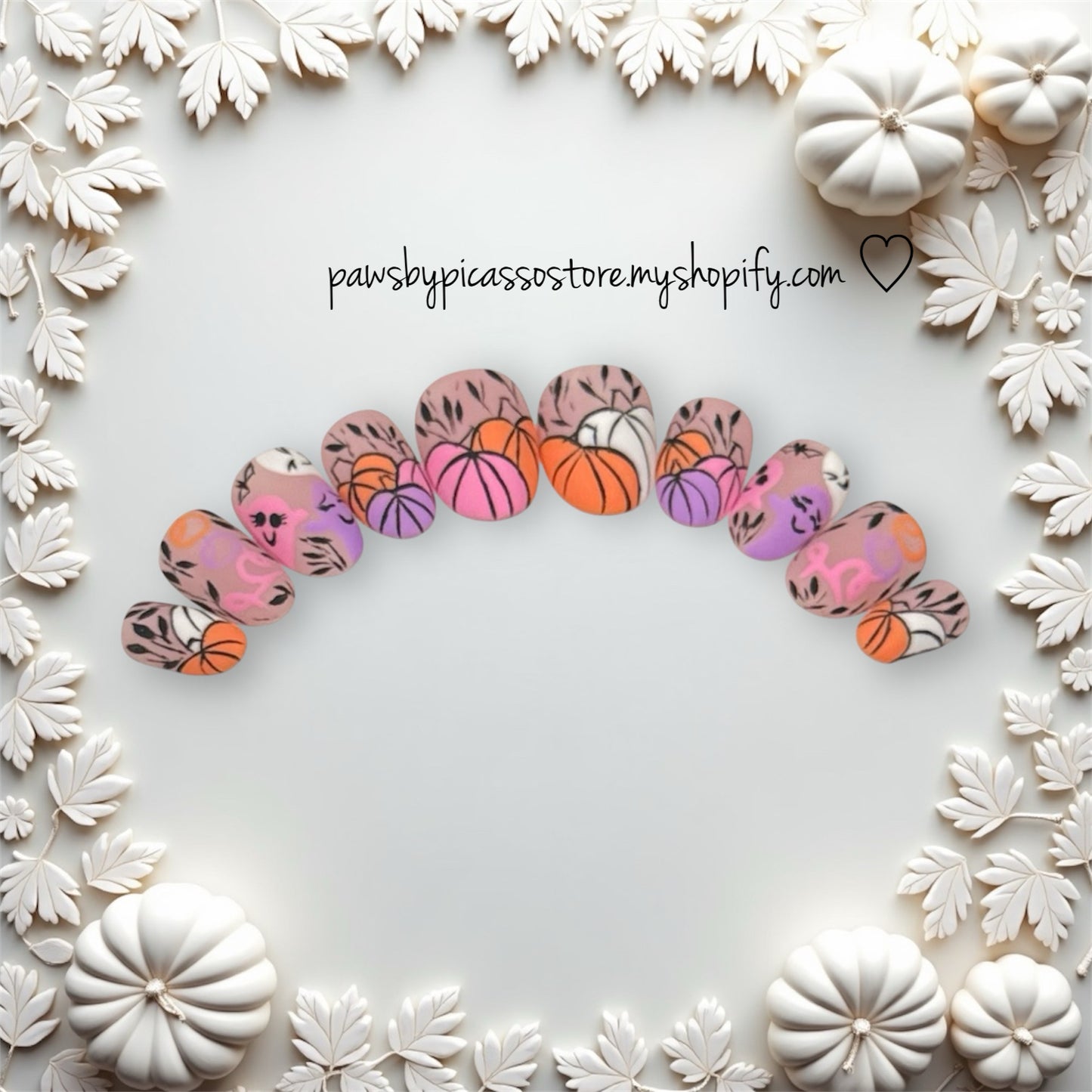 Spooky Pumpkin Pals - Paws By Picasso Spooky Pumpkin Pals