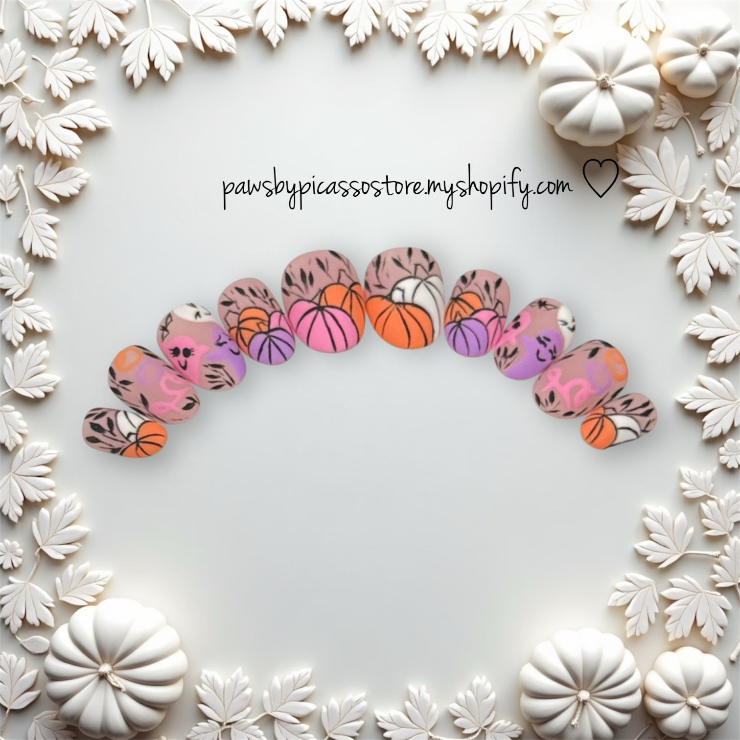 Spooky Pumpkin Pals - Paws By Picasso Spooky Pumpkin Pals