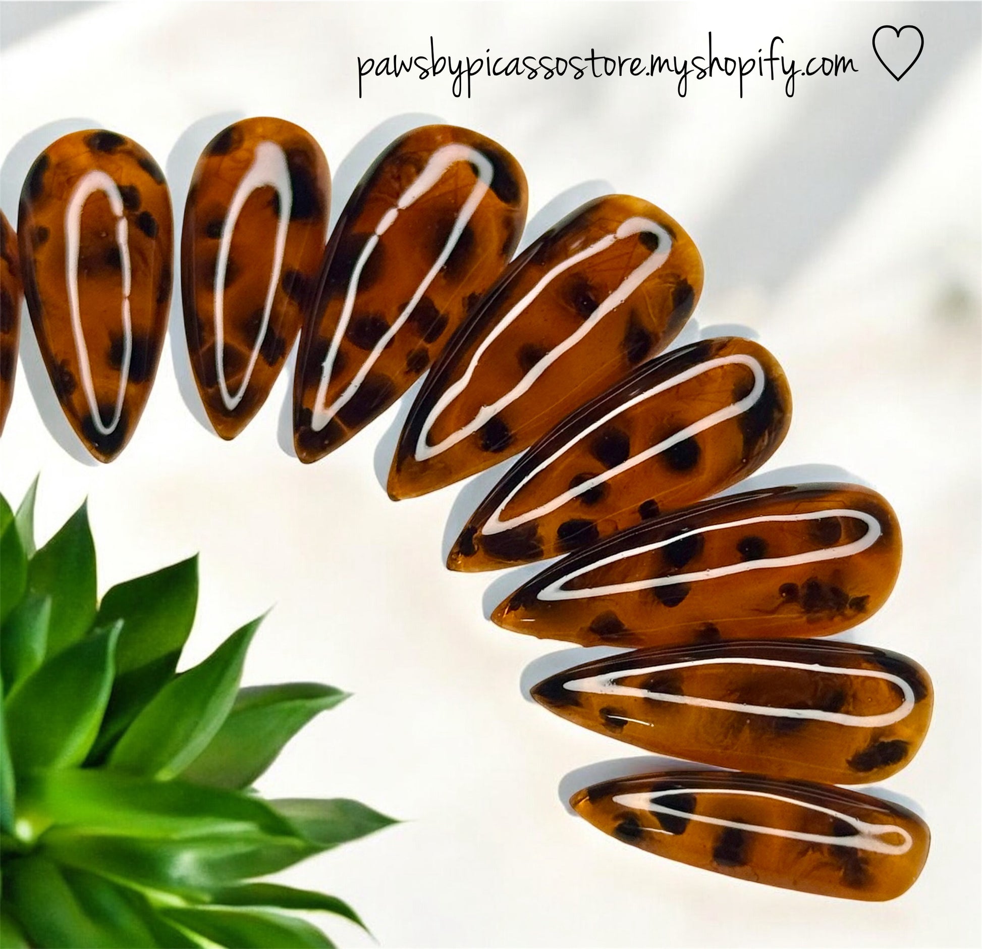 Tortoise Shell Obsession - Paws By Picasso Tortoise Shell Obsession