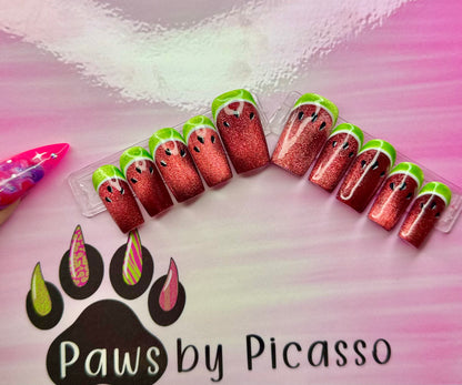 Watermelon Pops RTS - Paws By Picasso Watermelon Pops RTS