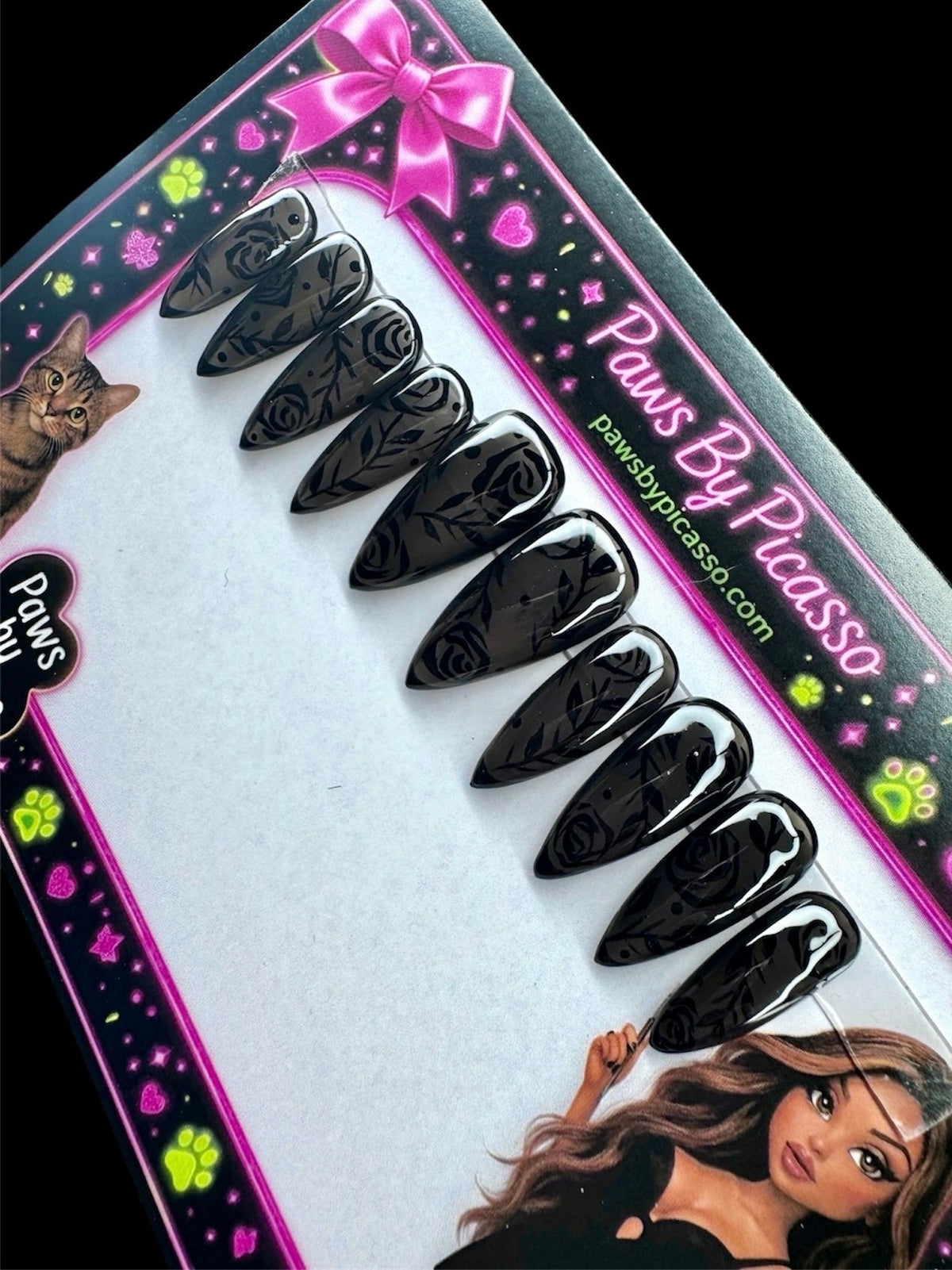 Black Dahlia Vows - Paws By Picasso
