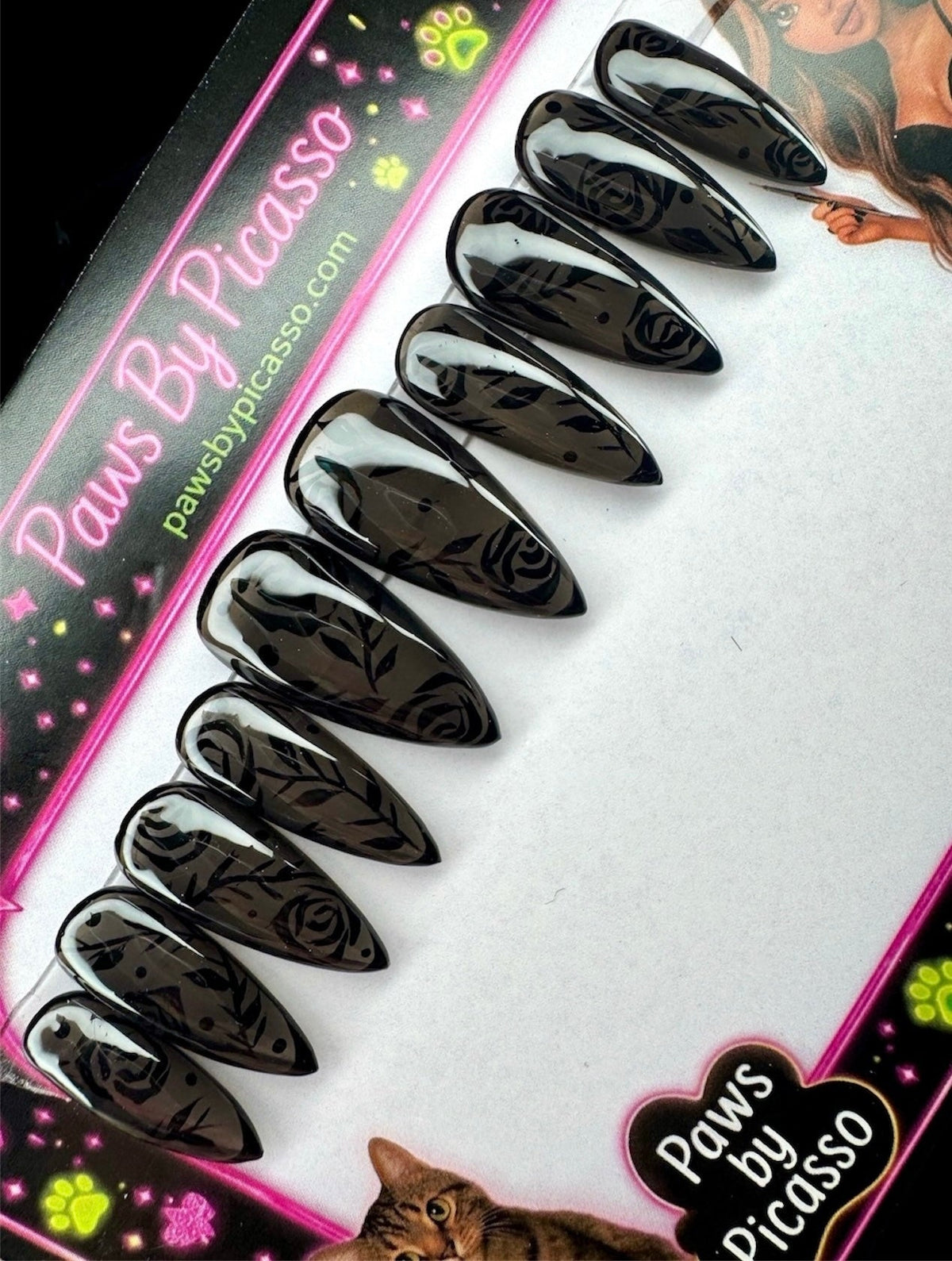 Black Dahlia Vows - Paws By Picasso