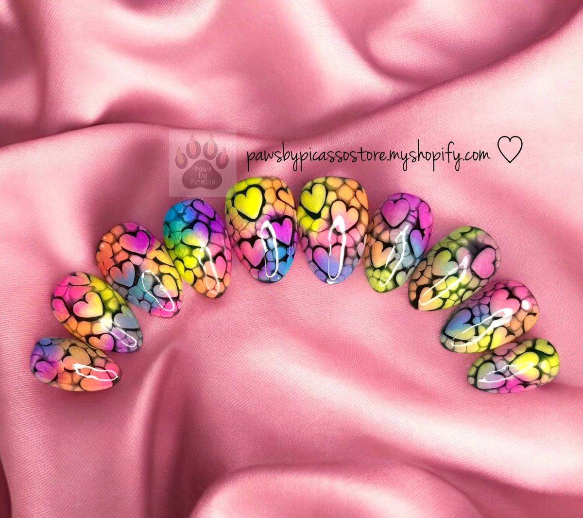 Blooming Hearts - Paws By Picasso