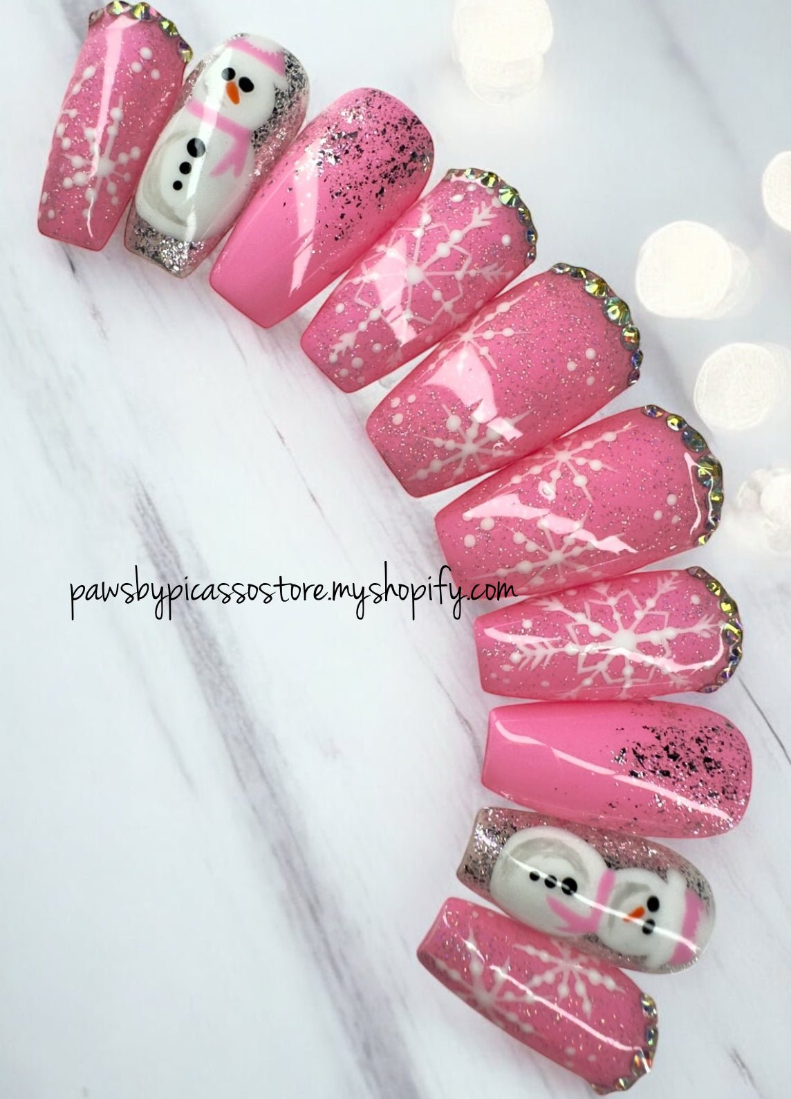 Blushing Blizzard - Paws By Picasso
