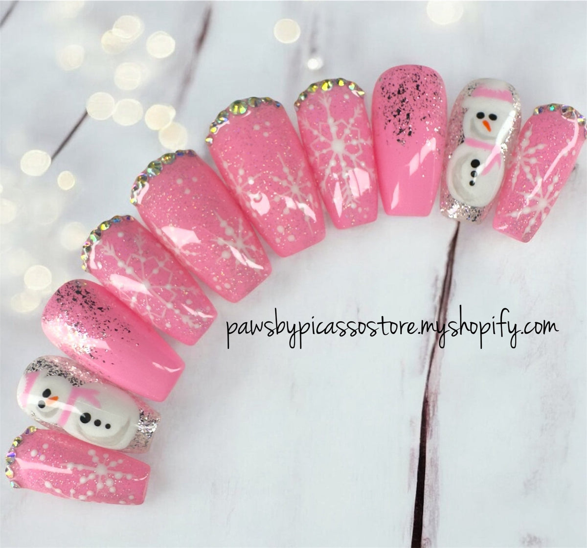 Blushing Blizzard - Paws By Picasso