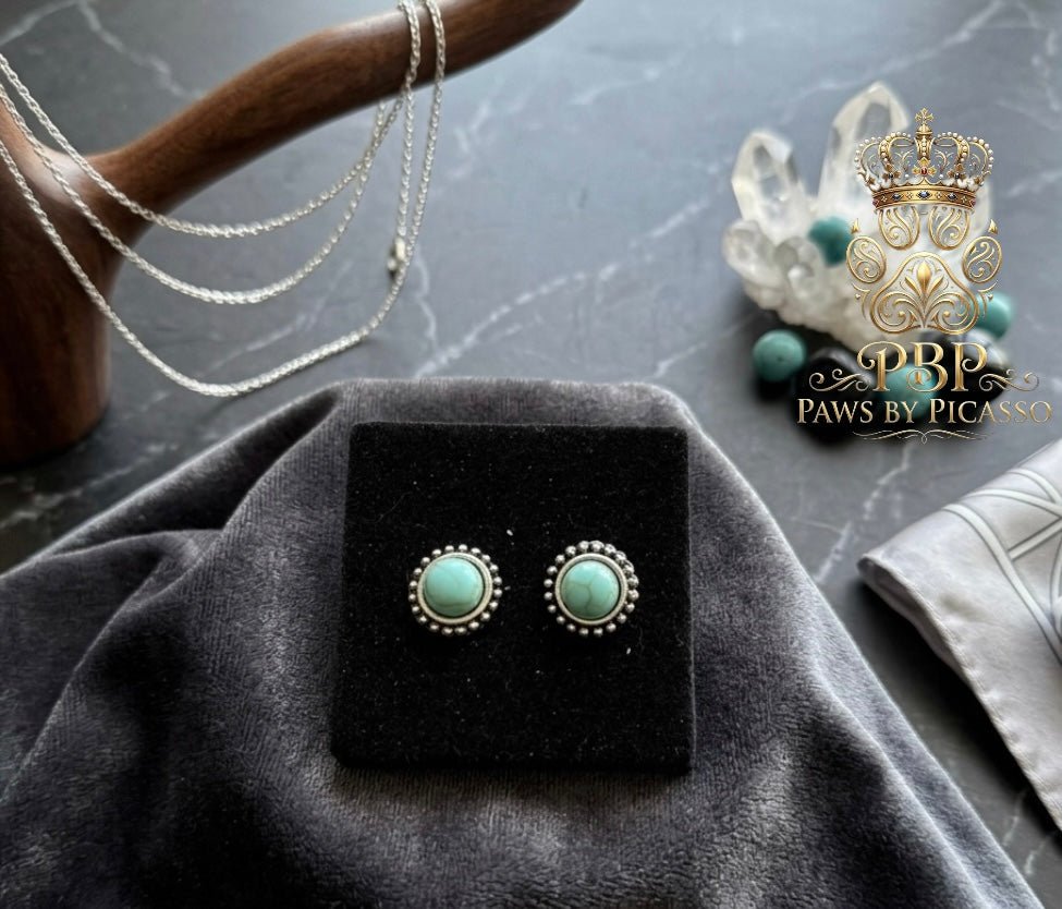Bohemian Style Stud Earrings - Paws By Picasso