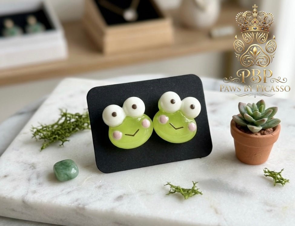 Cartoon/Anime Style Earrings - Paws By Picasso