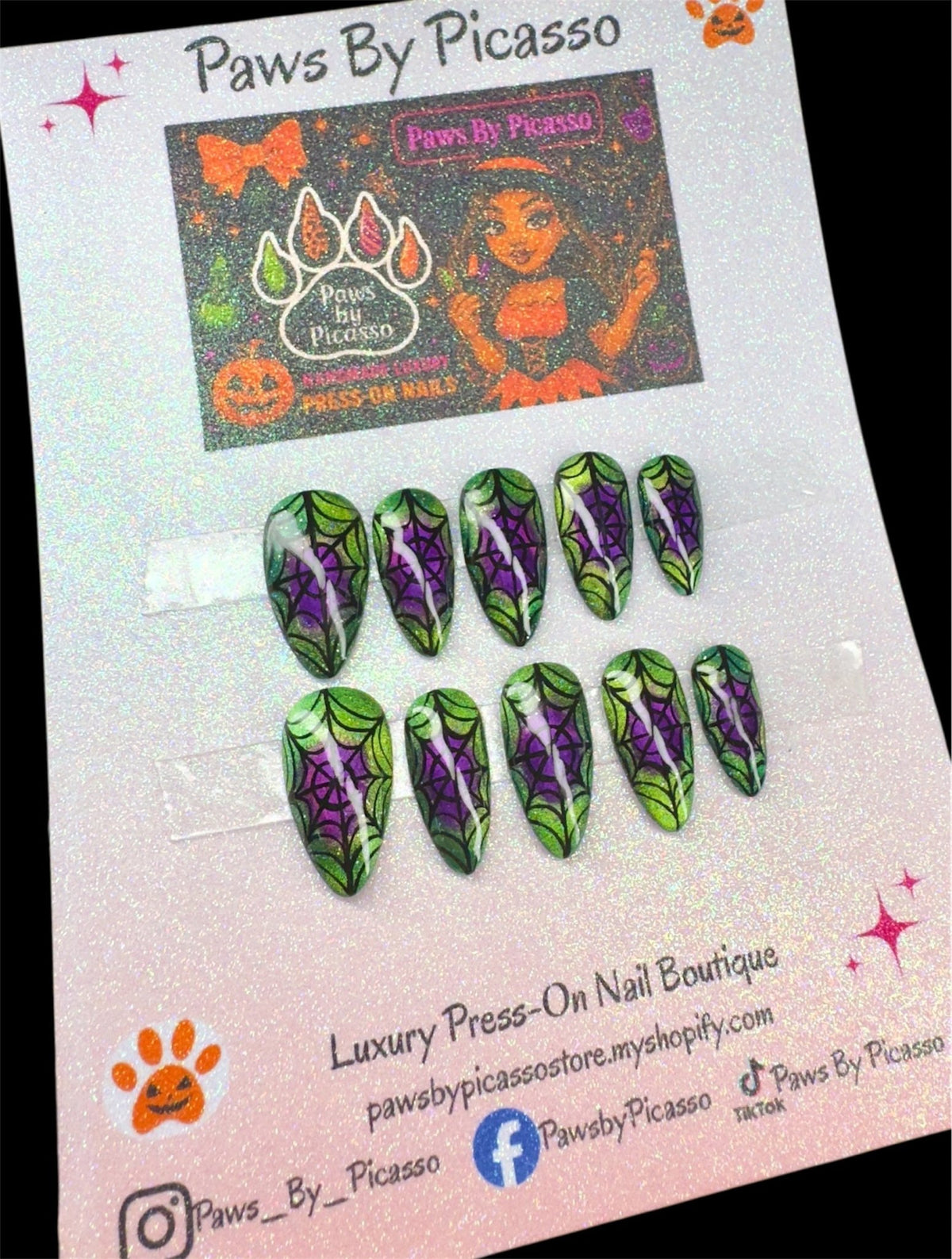Cat Eye Web of Secrets - Paws By Picasso