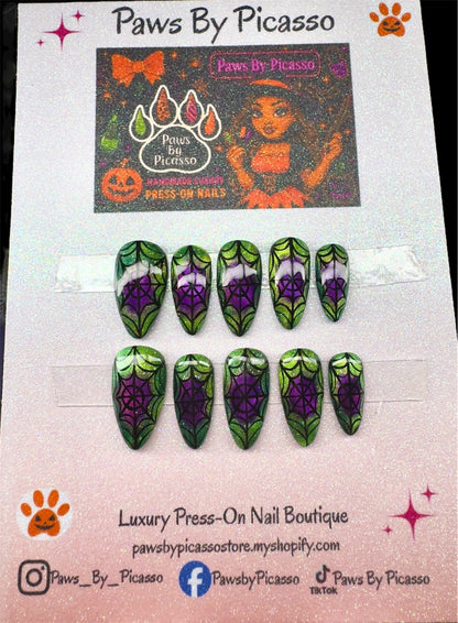 Cat Eye Web of Secrets - Paws By Picasso