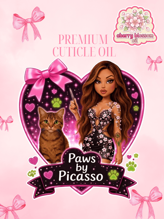 Cherry Blossom Premium Edition Oil - Paws By Picasso