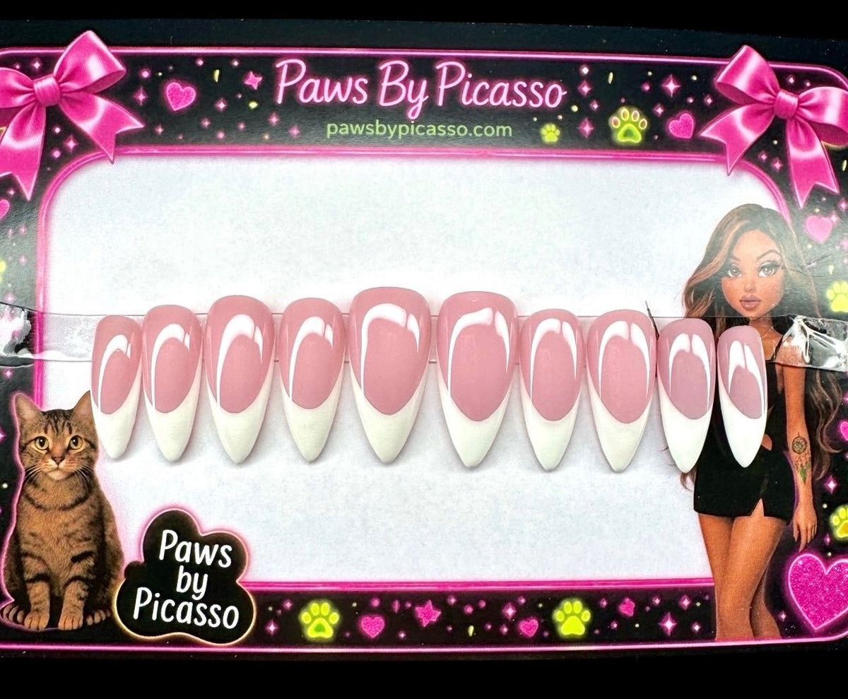 Classic French Tips - Paws By Picasso