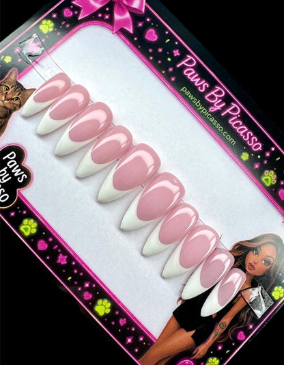 Classic French Tips - Paws By Picasso