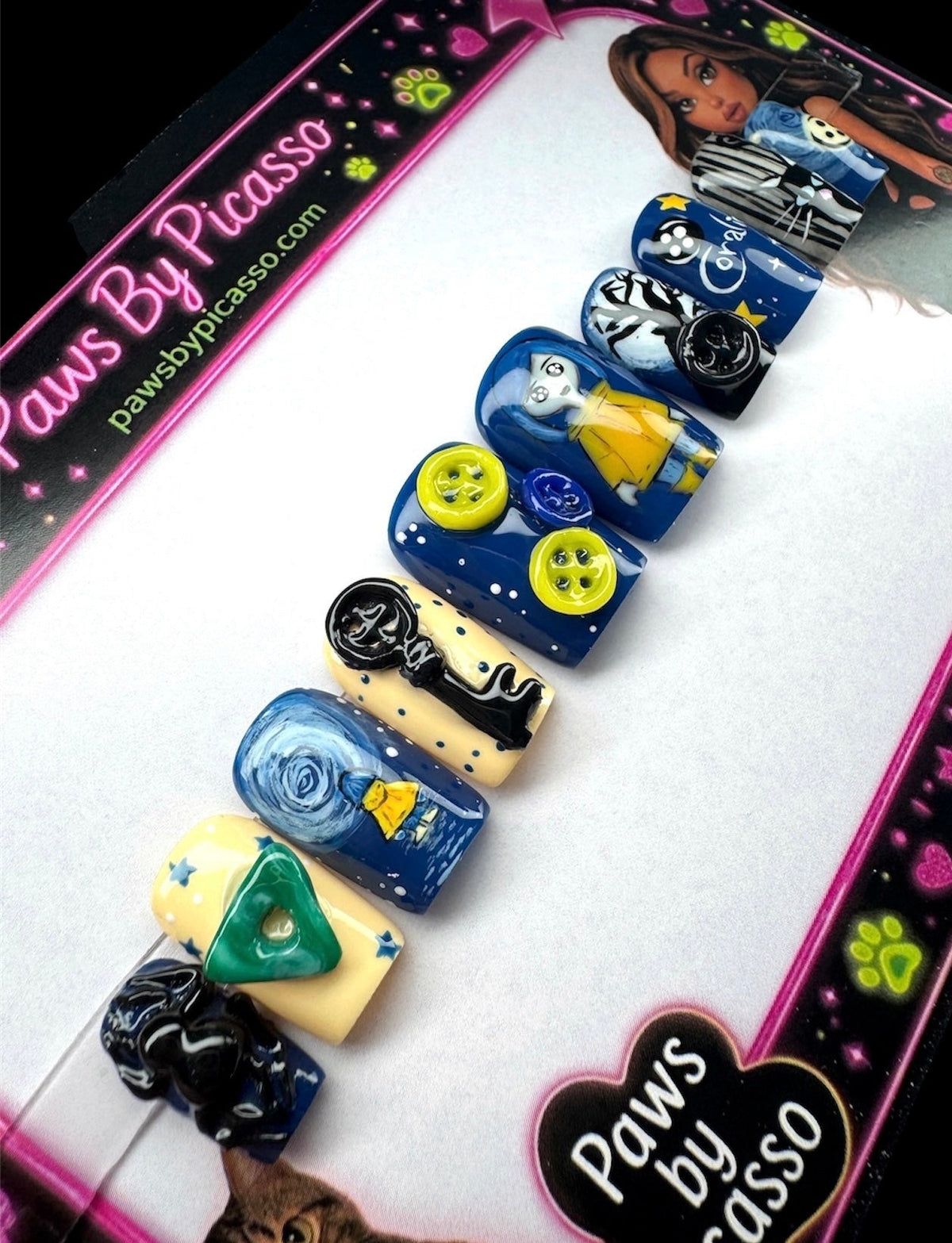 Coraline’s Secret - Paws By Picasso
