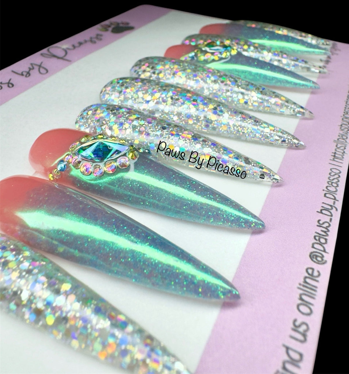 Glittering Goddess - Paws By Picasso