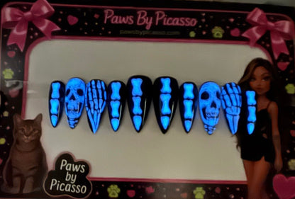 Glow In The Dark Skellies - Paws By Picasso