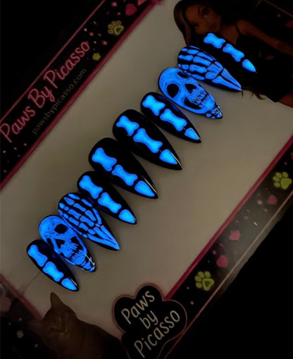 Glow In The Dark Skellies - Paws By Picasso