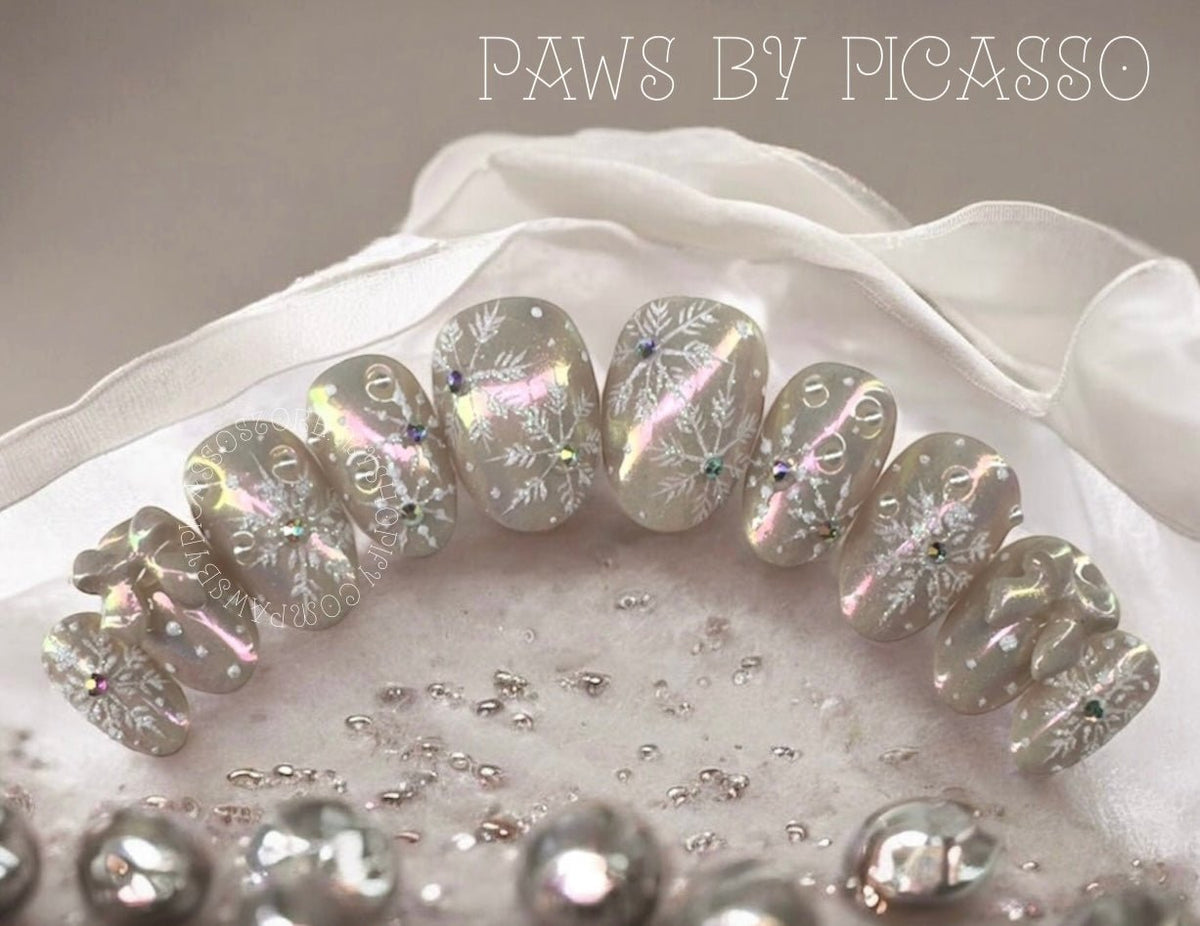 Golden Mermaid Christmas - Paws By Picasso