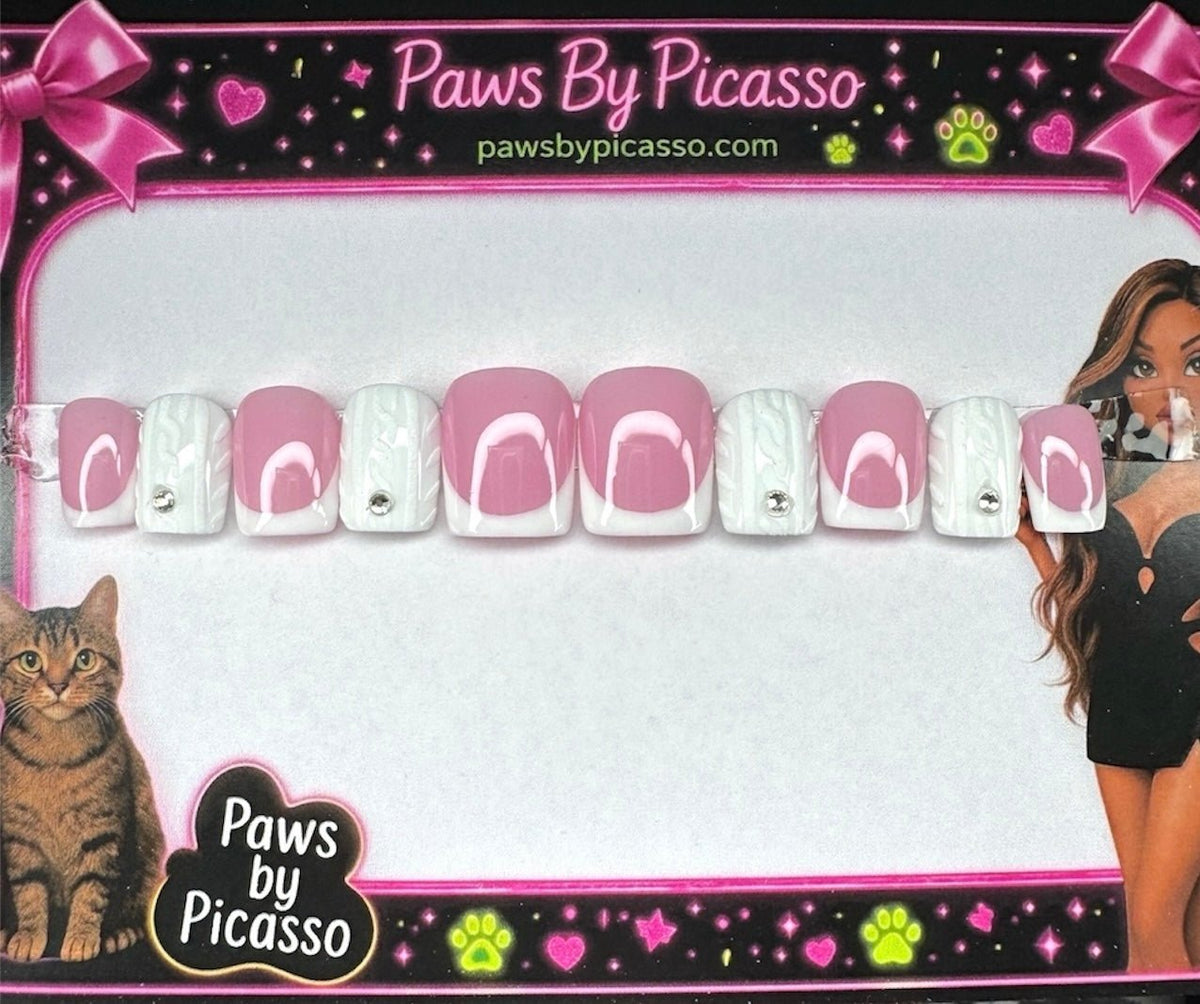 Pink Frost Knit - Paws By Picasso