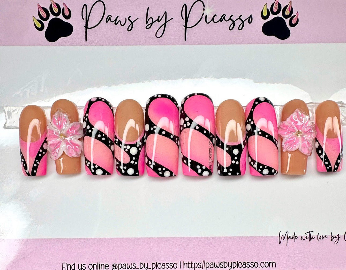Pink Monarch Ready to Ship - Paws By Picasso