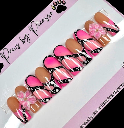 Pink Monarch Ready to Ship - Paws By Picasso