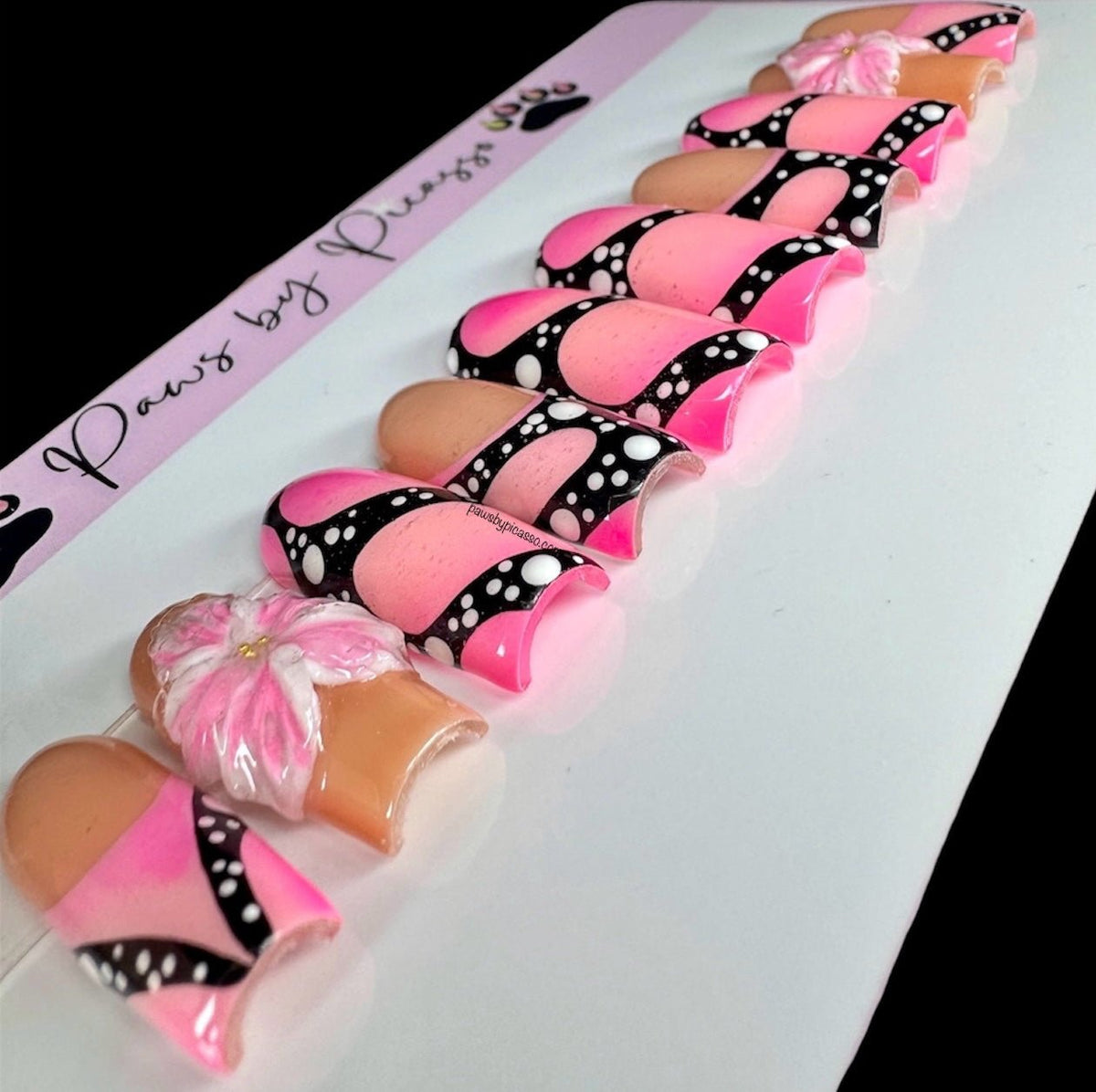 Pink Monarch Ready to Ship - Paws By Picasso