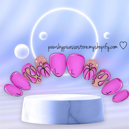 Pink Pop Art - Paws By Picasso