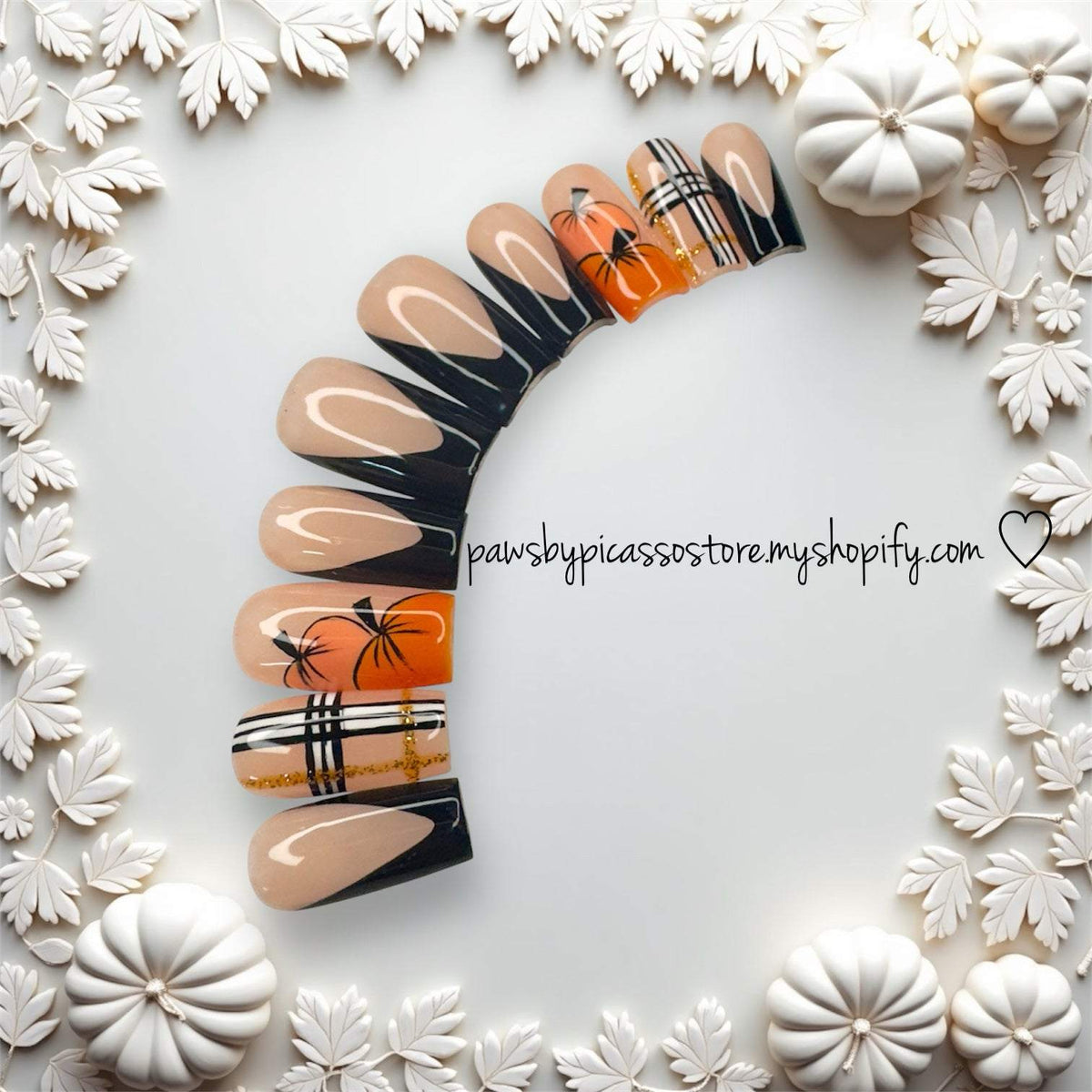 Ready to Ship Autumn Whimsy - Paws By Picasso