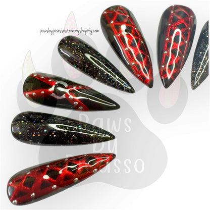 Ready to Ship Deadly Daggers (Long Stiletto) - Paws By Picasso