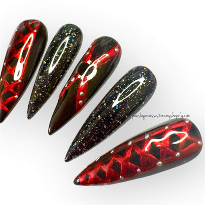 Ready to Ship Deadly Daggers (Long Stiletto) - Paws By Picasso