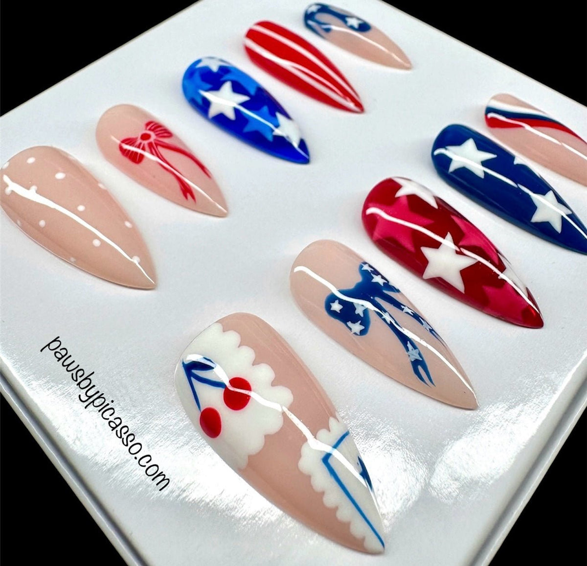 Red, White & Retro - Paws By Picasso
