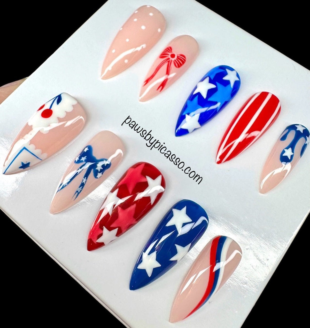 Red, White & Retro - Paws By Picasso