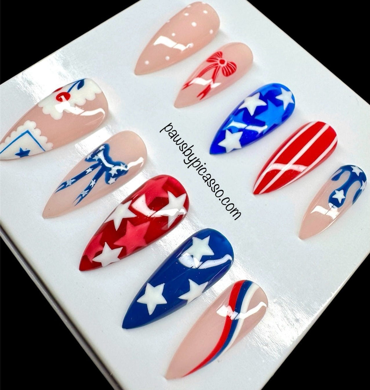 Red, White & Retro - Paws By Picasso