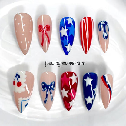 Red, White & Retro - Paws By Picasso