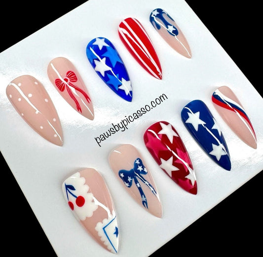 Red, White & Retro - Paws By Picasso