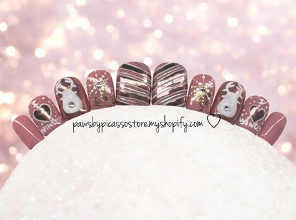 Rosey Reindeer - Paws By Picasso