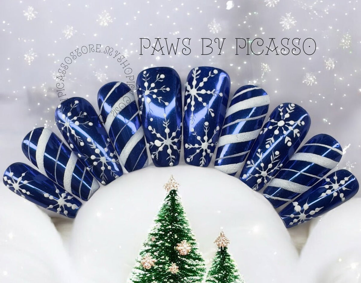 Snowy Sapphire - Paws By Picasso