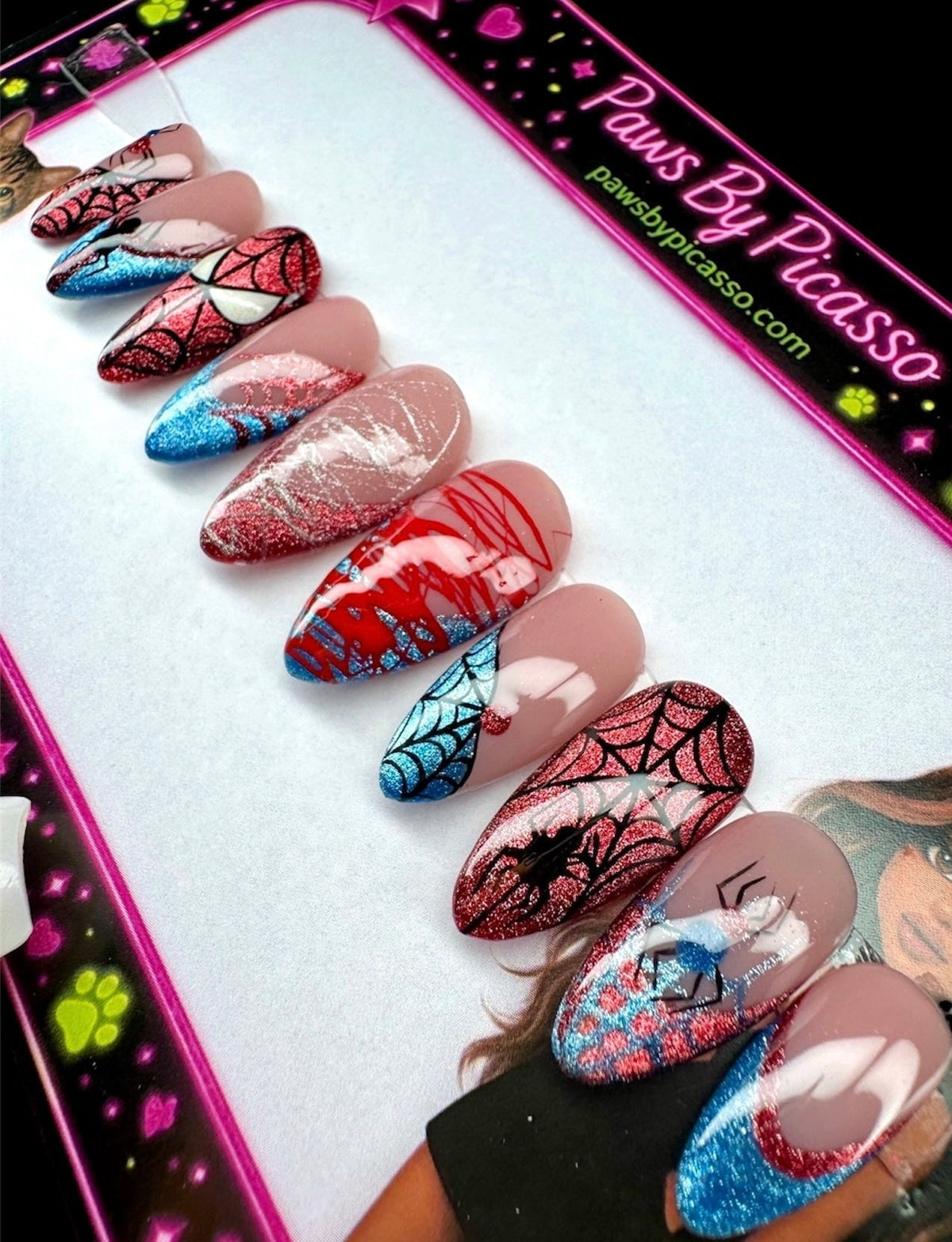 Spidey Chic - Paws By Picasso
