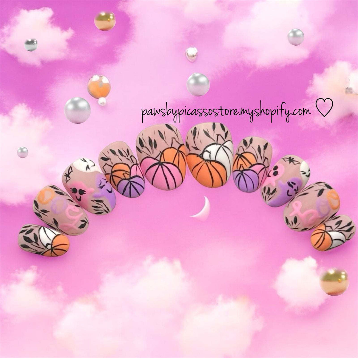 Spooky Pumpkin Pals - Paws By Picasso