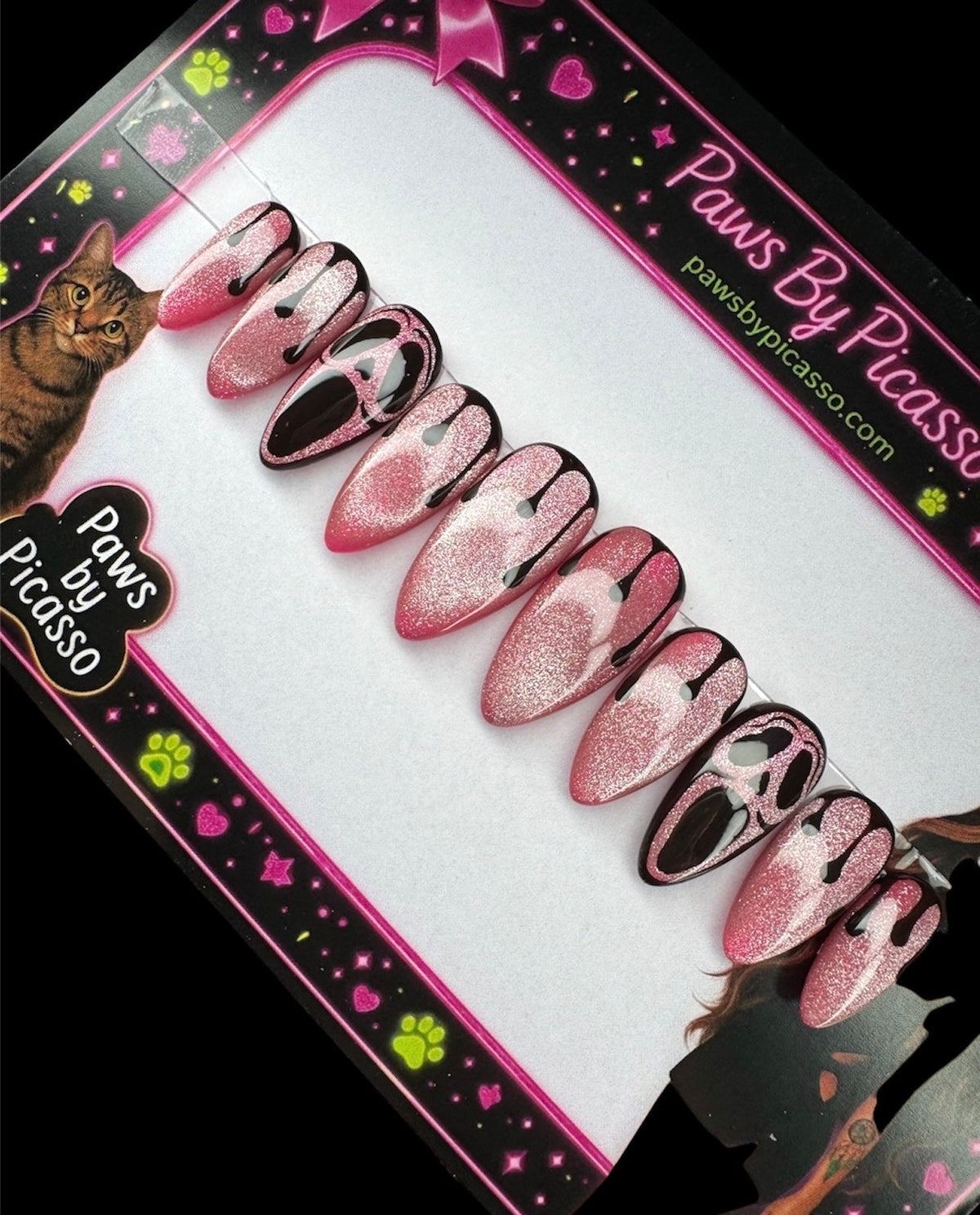 Stabbed in Pink - Paws By Picasso