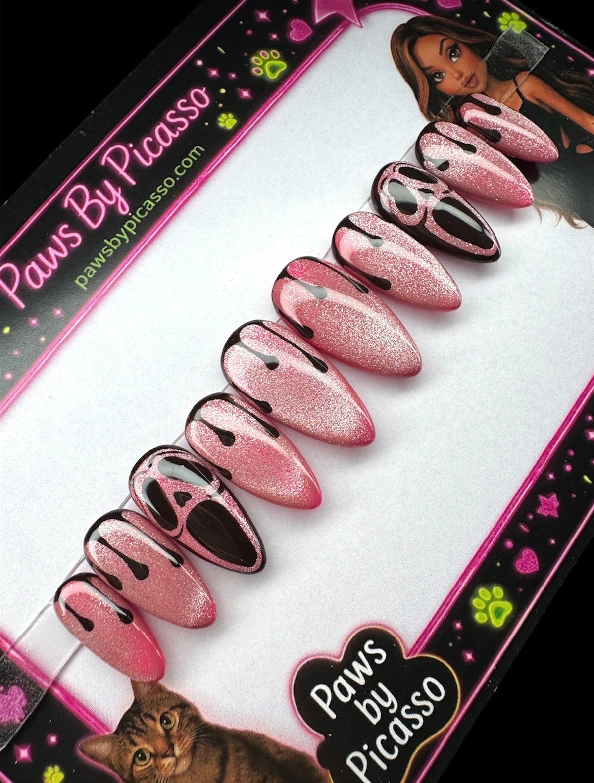 Stabbed in Pink - Paws By Picasso