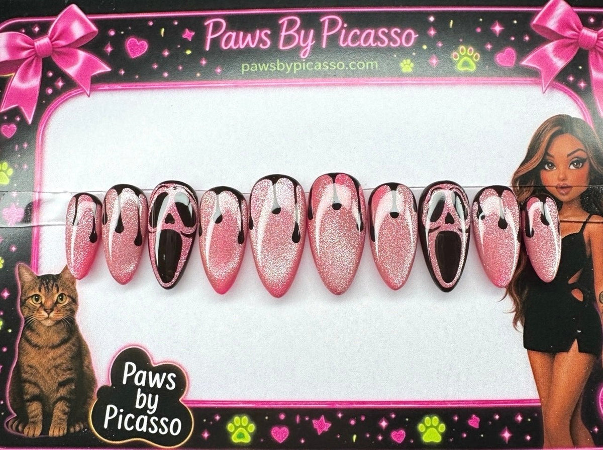 Stabbed in Pink - Paws By Picasso