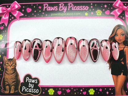Stabbed in Pink - Paws By Picasso
