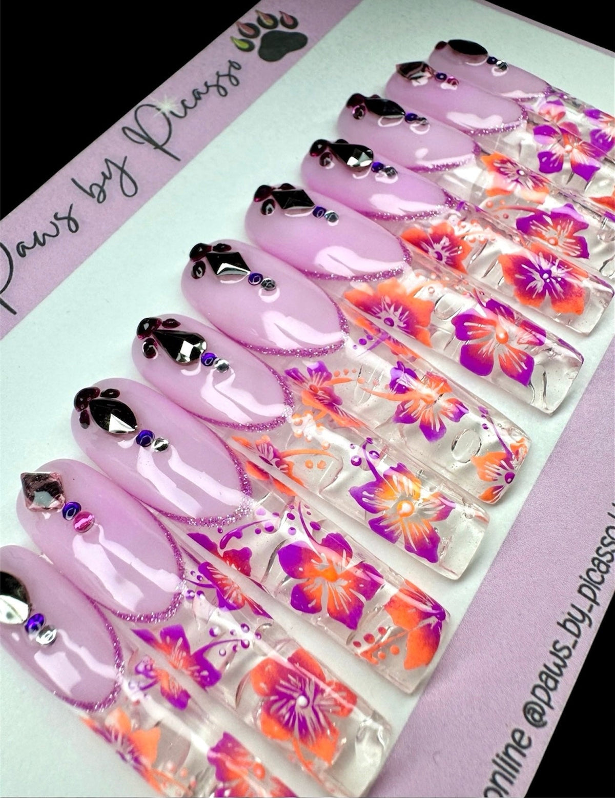 Tropical Twilight - Paws By Picasso