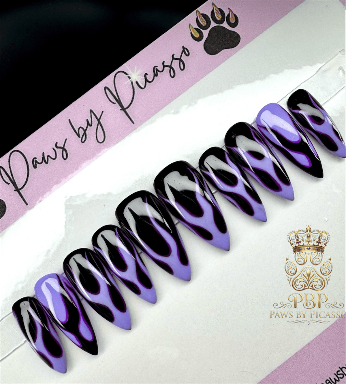 Violet Smoke - Paws By Picasso