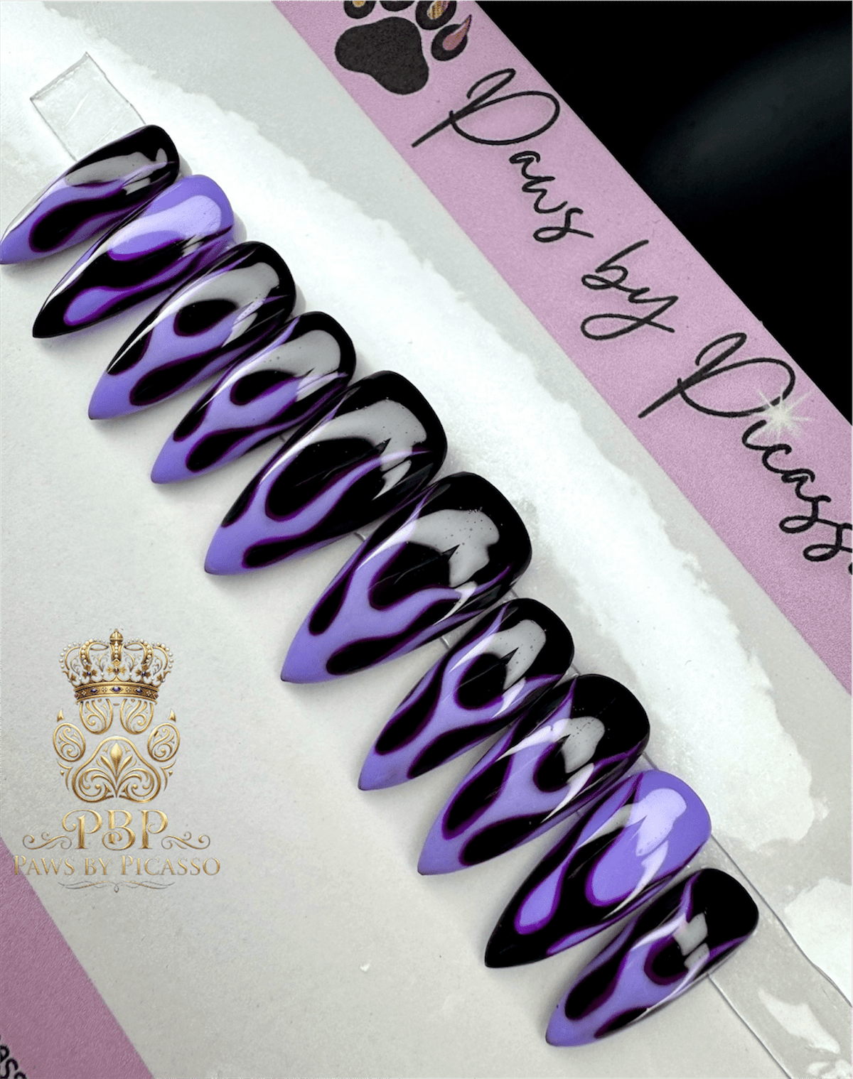 Violet Smoke - Paws By Picasso