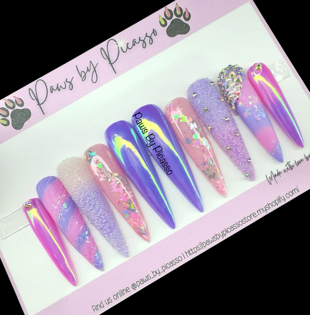 Violet Stardust 💜 - Paws By Picasso