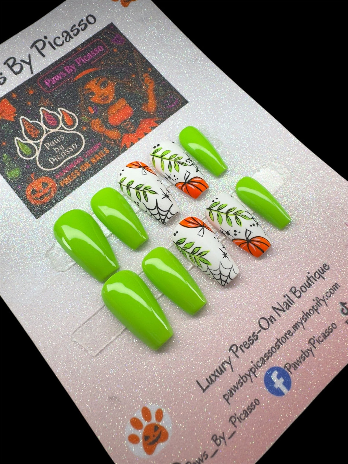 Webbed Pumpkin Patch - Paws By Picasso