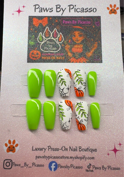 Webbed Pumpkin Patch - Paws By Picasso